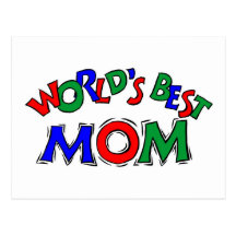 Weltbeste Mamma-Postkarte