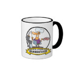 WELTBESTER BARBECUER MANN-CARTOON KAFFEETASSE
