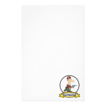WELTBESTER CARTOON DER ELEKTRIKER-MANN-II PERSONALISIERTES DRUCKPAPIER