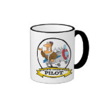WELTBESTER MANN-CARTOON DES PILOTii Kaffee Tassen