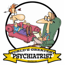 WELTBESTER PSYCHIATER-CARTOON FOTOAUSSCHNITT
