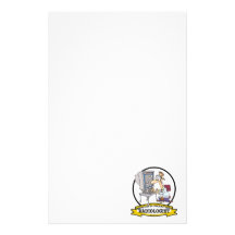 WELTBESTER RADIOLOGE-MANN-CARTOON BEDRUCKTES PAPIER