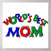 Weltbestes Mamma-Portfolio 11x11 Posterdrucke