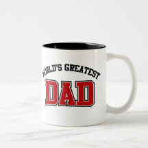 Weltbestes Vati-Kaffeetasse-Rot