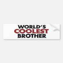 Weltcoolster Bruder Autosticker