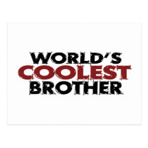 Weltcoolster Bruder Postkarten