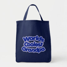 Weltcoolster Großvater Tragetaschen