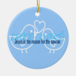 Weltfrieden-Rebhuhn-Vogel-Verzierung Weihnachtsbaum Ornament