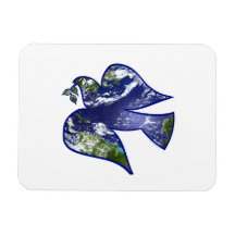 Weltfrieden Vinyl Magnet