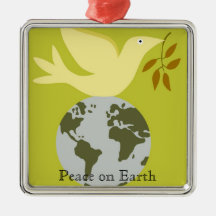 Weltfrieden-Weihnachtsverzierung Weihnachtsornament