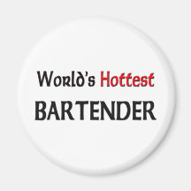 Weltheißester Barkeeper Kühlschrankmagnete