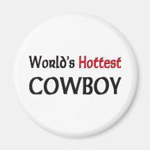 Weltheißester Cowboy Magnete