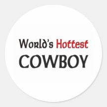Weltheißester Cowboy Sticker