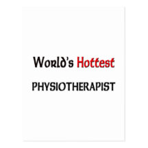 Weltheißester Physiotherapeut Postkarten