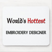 Weltheißester Stickerei-Designer Mousepads