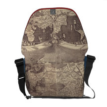 Weltkarte 1507 Martins Waldseemuller Kuriertaschen