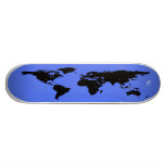 Weltkarte Personalisierte Skateboards