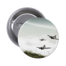 Weltkrieg-Flugzeuge Anstecknadelbutton