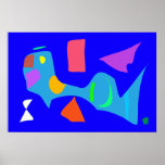 WeltKunst-Jahreszeit-Winter-Farbe 64 Plakat
