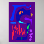 WeltKunst-Jahreszeit-Winter-Farbe 69 Poster