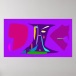 WeltKunst-Jahreszeit-Winter-Farbe 87 Plakat
