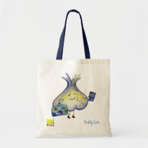 Weltliche Knoblauch-Tasche
