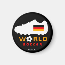 Weltmeisterschaft-Deutschland-Schuh-Magnet 2010 Kühlschrankmagnete
