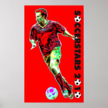 Weltmeisterschaft-Fußball-Plakate - 2010 psychedel