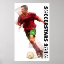 Weltmeisterschaft-Fußball-Plakate - Radialstrahl 2