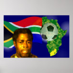 Weltmeisterschaft-Fußball-Plakate - Südafrika-Land
