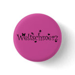 Weltschmerz Button (Black/Pink)