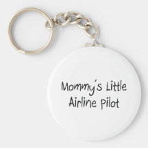 Wenig die Fluglinien-Pilot der Mama Schlüsselband