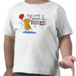 Wenig Erdnuss-3. Geburtstag Tshirt