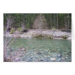 Wenig Fluss North Fork Santiam Grußkarten