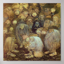 Wenig Gnome-Junge Posterdrucke