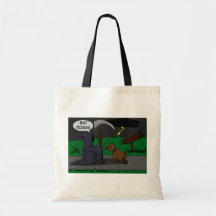 Wenig grimmig und Hund Tragetaschen