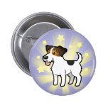 Wenig Stern-Jack-Russell-Terrier Anstecknadelbutton