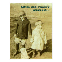 Wenig tat Jimmy-Verdächtigen… Postkarte