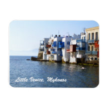 Wenig Venedig Mykonos 3"" Magnet x4
