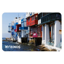Wenig Venedig Mykonos 4"" Magnet x6