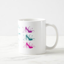 Wenn der Schuh Becher passt Kaffee Haferl