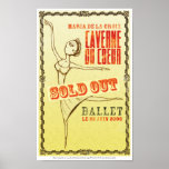 Wenn Sie Ballett-Plakat gehen