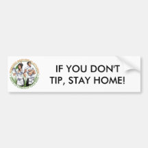 WENN SIE NICHT TIPP TUN, AUFENTHALT-ZUHAUSE! AUTO STICKER