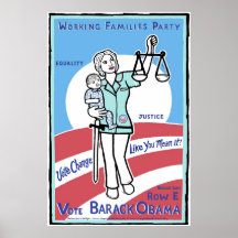WEP - Abstimmungs-Änderung mögen Sie gemein es - O Poster
