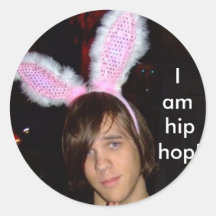 Wer ist angesagtes Hopfen? Runde Sticker