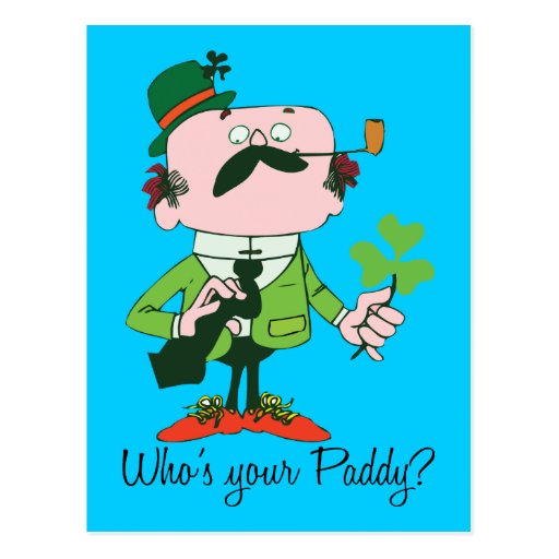 Wer ist Ihr Paddy? Postkarten