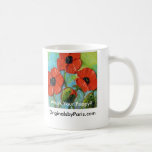 Wer ist Ihre Mohnblume? Becher Teehaferl