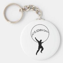 Wer ist John Galt? keychain Schlüsselanhänger