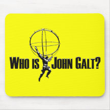 Wer ist John Galt? Mousepad