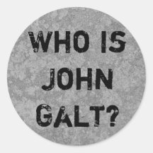 Wer ist John Galt? Sticker